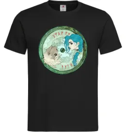 Чоловіча футболка Jinx x Ekko Чорний Чоловіча футболка Jinx x Ekko Чорний фото