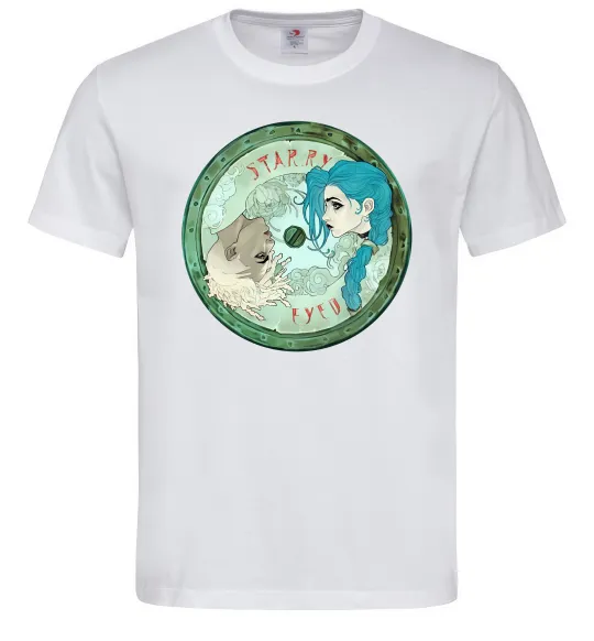 Чоловіча футболка Jinx x Ekko Білий фото