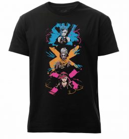 Мужская премиум футболка Ekko Jinx Vi Мужская премиум футболка Ekko Jinx Vi