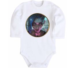 Детский боди Аркейн Jinx Детский боди Аркейн Jinx