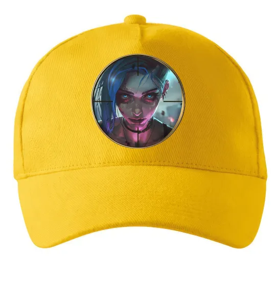 Кепка Аркейн Jinx Сонячно жовтий фото