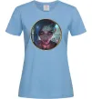 Жіноча футболка Аркейн Jinx Блакитний Жіноча футболка Аркейн Jinx Блакитний фото
