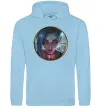 Чоловіча толстовка (худі) Аркейн Jinx Блакитний Чоловіча толстовка (худі) Аркейн Jinx Блакитний фото