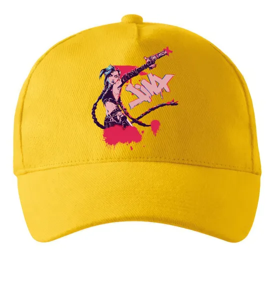 Кепка Jinx art Сонячно жовтий фото