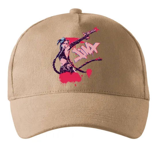 Кепка Jinx art Пісочний фото