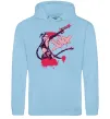 Чоловіча толстовка (худі) Jinx art Блакитний фото