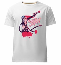 Мужская премиум футболка Jinx art