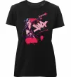 Жіноча преміум футболка Jinx art Чорний фото