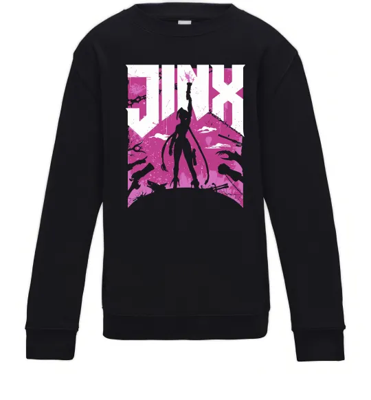 Дитячий світшот Jinx Чорний фото