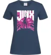 Жіноча футболка Jinx Темно-синій Жіноча футболка Jinx Темно-синій фото