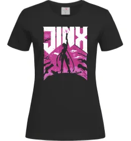 Жіноча футболка Jinx Чорний фото