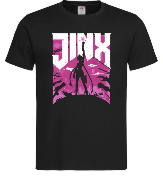Чоловіча футболка Jinx Чорний фото