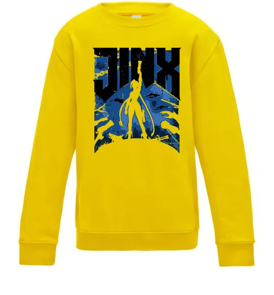 Дитячий світшот Jinx Сонячно жовтий фото