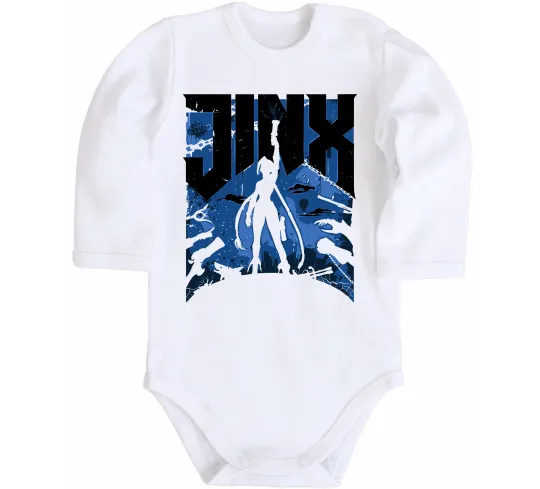 Дитячий бодік Jinx Білий фото