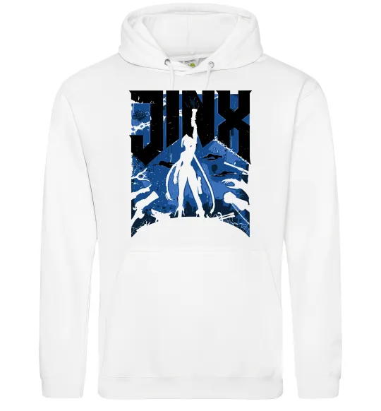 Жіноча толстовка (худі) Jinx Білий фото
