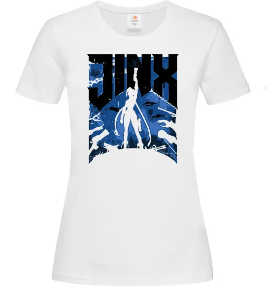 Жіноча футболка Jinx Білий фото