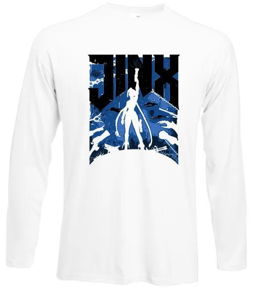 Лонгслів Jinx Білий фото