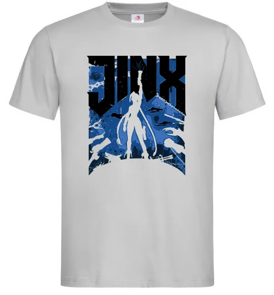Чоловіча футболка Jinx Сірий фото