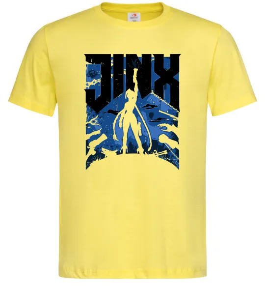 Чоловіча футболка Jinx Лимонний фото