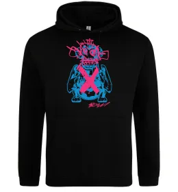 Чоловіча толстовка (худі) Monkey Jinx Чорний фото