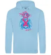 Мужская толстовка (худи) Monkey Jinx Голубой фото