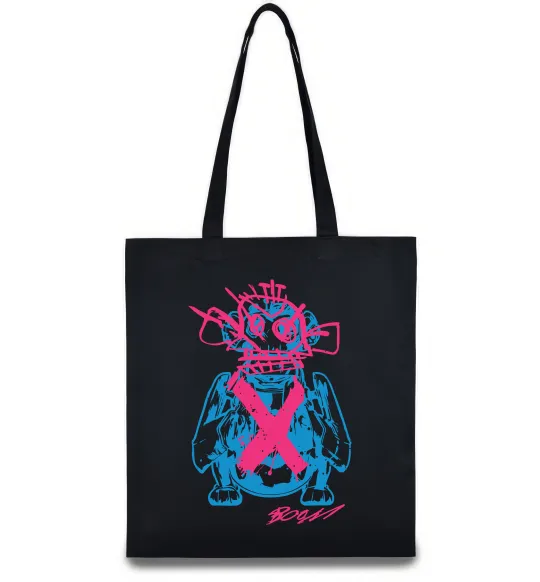 Еко-сумка Monkey Jinx Чорний фото