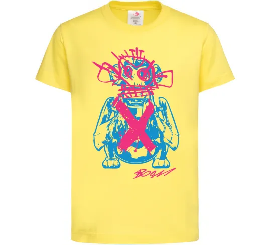 Дитяча футболка Monkey Jinx Лимонний фото