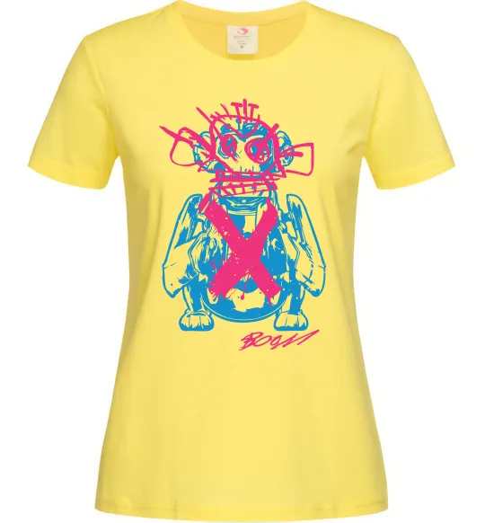 Жіноча футболка Monkey Jinx Лимонний фото
