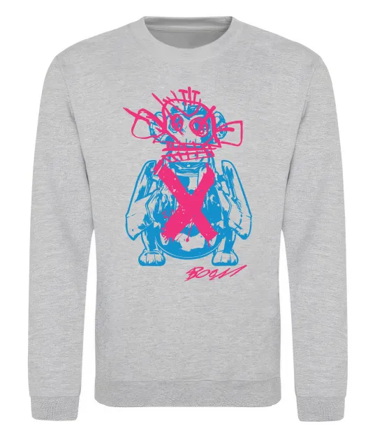 Світшот Monkey Jinx Сірий меланж фото