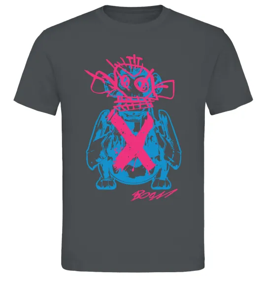 Чоловіча футболка Monkey Jinx Графіт фото