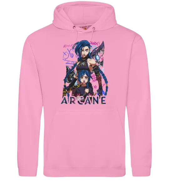 Жіноча толстовка (худі) Arcane Jinx Powder Рожевий фото