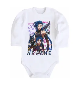 Детский боди Arcane Jinx Powder Белый фото