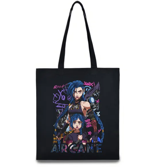 Еко-сумка Arcane Jinx Powder Чорний фото