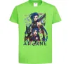Дитяча футболка Arcane Jinx Powder Лаймовий фото