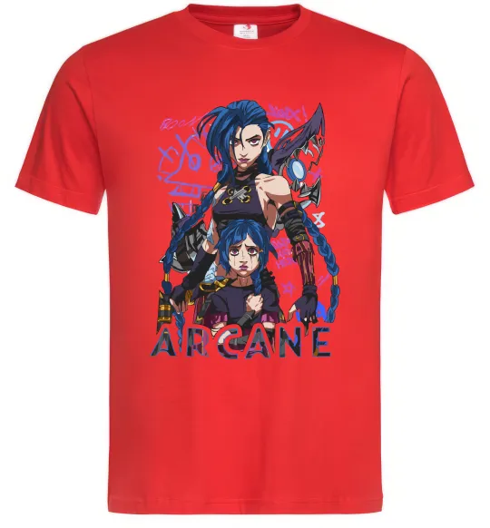 Чоловіча футболка Arcane Jinx Powder Червоний фото