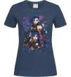 Жіноча футболка Arcane Jinx Powder Темно-синій Жіноча футболка Arcane Jinx Powder Темно-синій фото