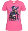 Жіноча футболка Arcane Jinx Powder Яскраво-рожевий Жіноча футболка Arcane Jinx Powder Яскраво-рожевий фото