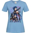Жіноча футболка Arcane Jinx Powder Блакитний Жіноча футболка Arcane Jinx Powder Блакитний фото