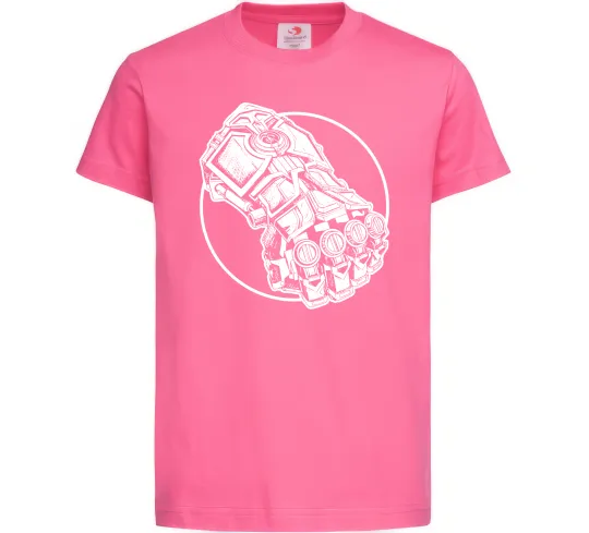 Дитяча футболка Arcane Vi fist Яскраво-рожевий фото