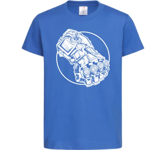 Дитяча футболка Arcane Vi fist Яскраво-синій фото