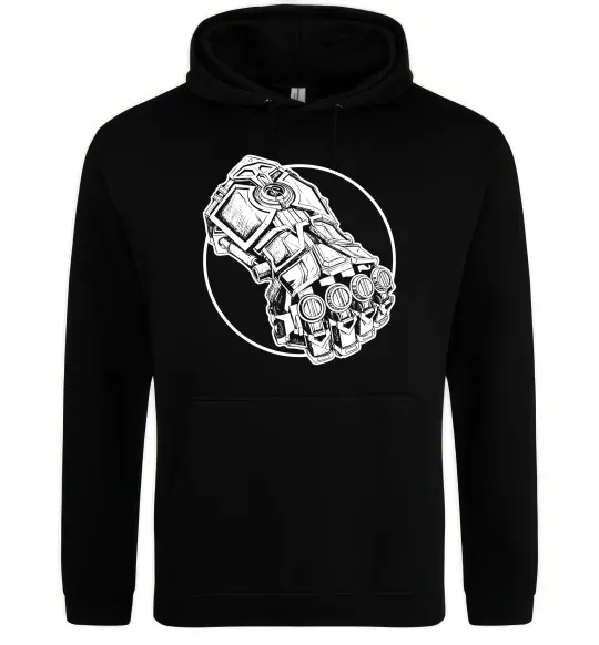 Жіноча толстовка (худі) Arcane Vi fist Чорний фото