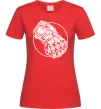 Жіноча футболка Arcane Vi fist Червоний Жіноча футболка Arcane Vi fist Червоний фото