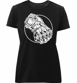 Жіноча преміум футболка Arcane Vi fist