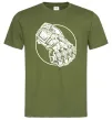 Чоловіча футболка Arcane Vi fist Оливковий фото
