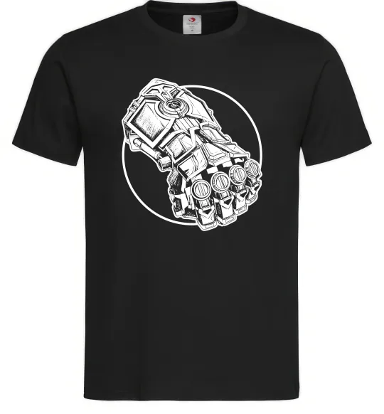 Чоловіча футболка Arcane Vi fist Чорний фото