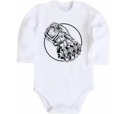 Дитячий бодік Arcane Vi fist Білий фото