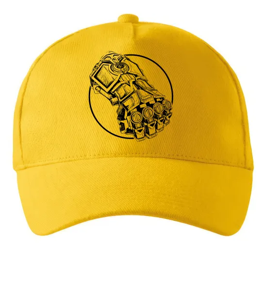 Кепка Arcane Vi fist Сонячно жовтий фото