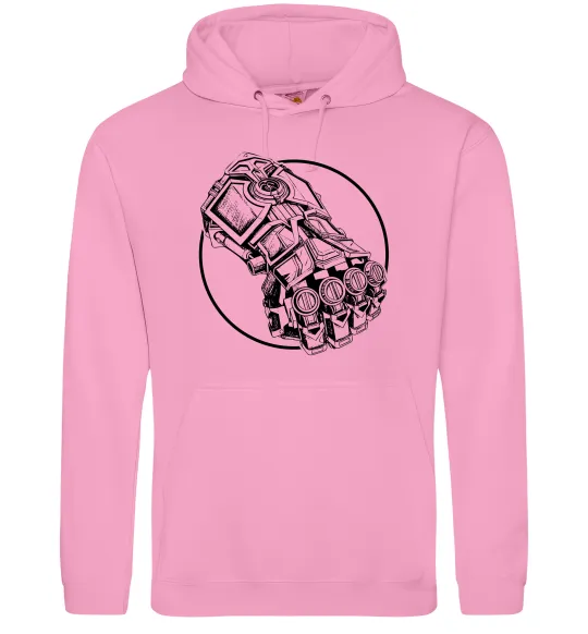 Жіноча толстовка (худі) Arcane Vi fist Рожевий фото