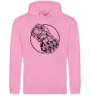 Жіноча толстовка (худі) Arcane Vi fist Рожевий фото