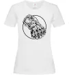 Жіноча футболка Arcane Vi fist Білий Жіноча футболка Arcane Vi fist Білий фото